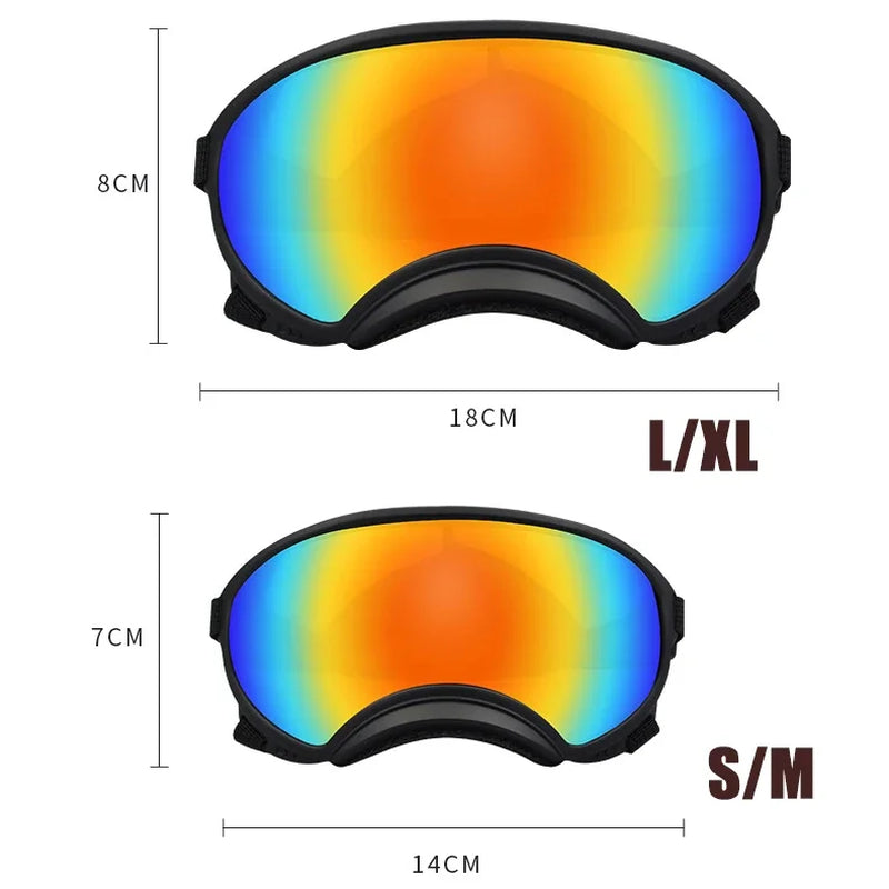 Gafas ajustables para perros